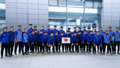 开云APP-越南国青抵达渭南备战四国赛 阮公凤侄子随队征战